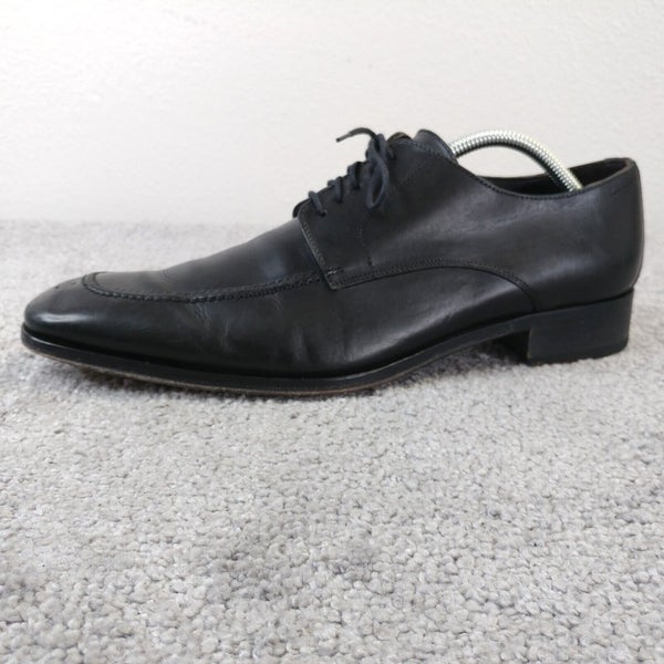 To Boot New York Adam Derrick Mens 10.5 Dress Shoes Oxfords Black Leather Derby