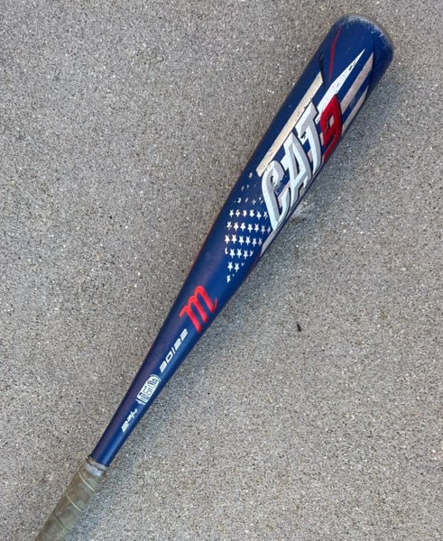 Used USSSA Certified Marucci CAT 9 Pastime (30") Alloy Baseball Bat - 22OZ (-8)