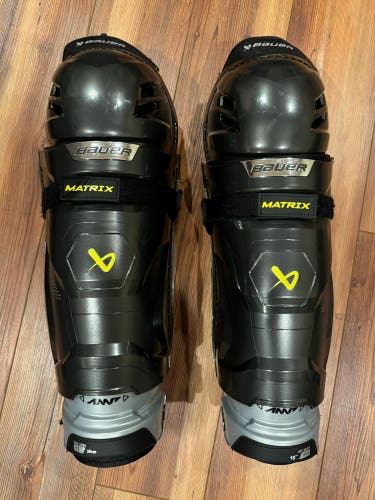 Bauer Supreme Matrix Shin Pads 15”