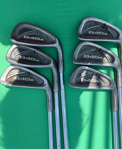 Used Men's Tommy Armour 845s Silver Scot Right-Handed Iron Set (Number of Clubs: 6)