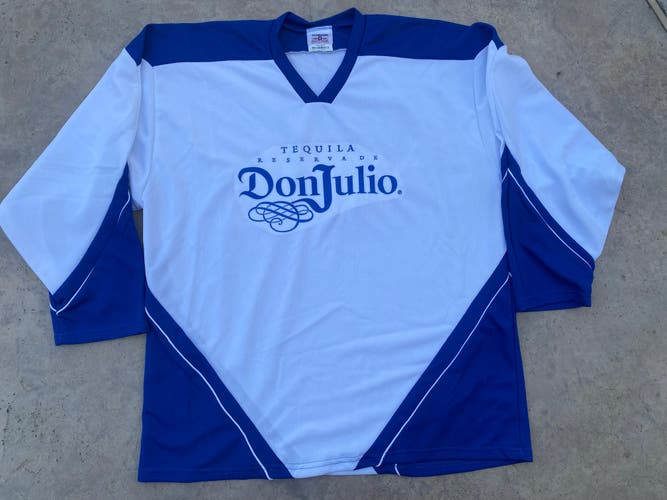 TeamWork Apparel Don Julio Tequila White Goalie Cut Jersey 81207 RM