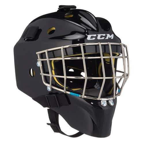 NEW CCM Axis 1.5 Goal Mask, Black, Youth