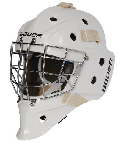 NEW Bauer 930 Goal Mask, White, Sr. S/M