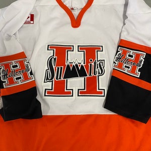 Hillcrest Summits XL white game jersey