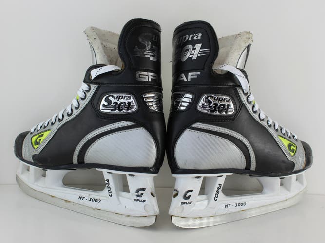 Used Intermediate Graf Supra 301 Hockey Skates 6.5 (Shoe Size 7.5 US)