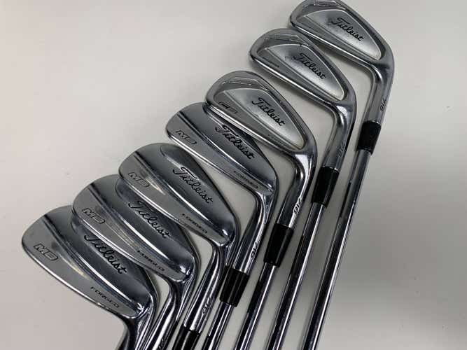 Titleist 716 CB/MB Iron Set 4-PW True Temper XP 95 S300 Stiff Steel Mens RH