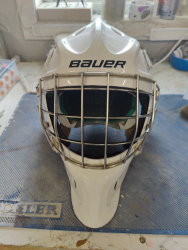 Used Senior Bauer NME 4 Goalie Mask