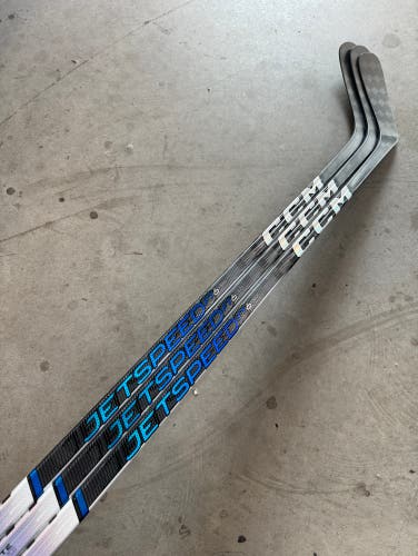 3 PACK NHL New Senior CCM Left Hand P29 75 Flex Pro Stock Jetspeed FT6 Pro Hockey Stick