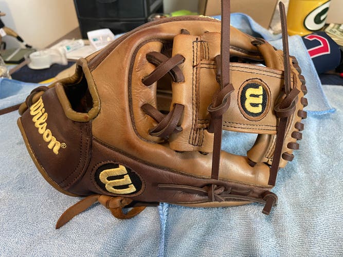 Wilson A1K 11 1/2 in 1786 infielders glove