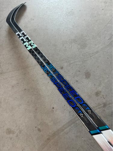 2 PACK NHL New Senior CCM Left Hand 80 Flex P90TM Pro Stock Jetspeed FT6 Pro Hockey Stick