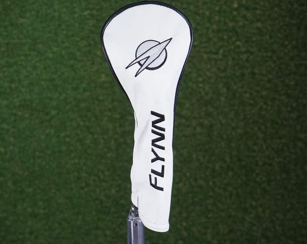 FLYNN FAIRWAY WOOD HEADCOVER, CHANGEABLE #S 18,21,24,27 WHITE ~ L@@K!!