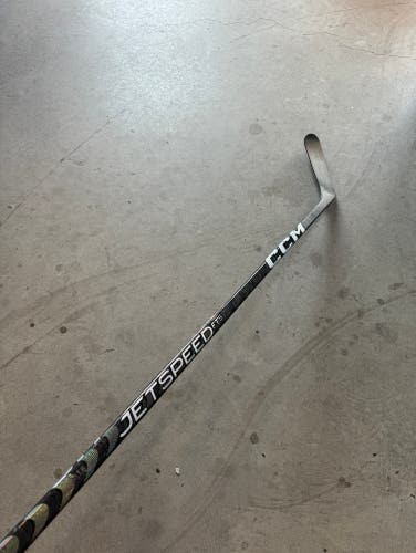 Used Senior CCM Left Hand 80 Flex P29 Pro Stock JetSpeed FT5 Pro Hockey Stick