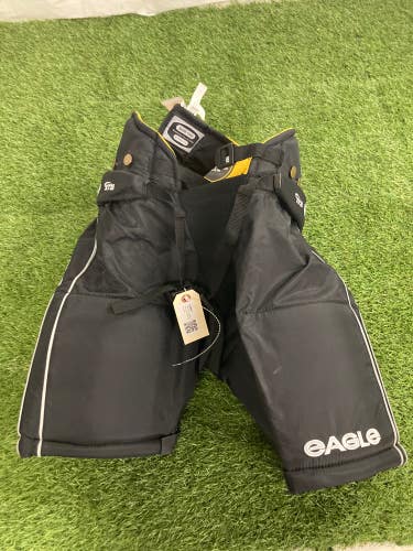 Black New Junior Large Eagle X72i Hockey Pants