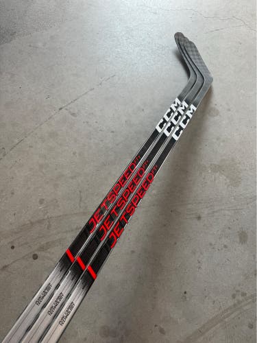 3 PACK NCAA New Senior CCM Left Hand 85 Flex P90 Pro Stock Jetspeed Ft+ Hockey Stick