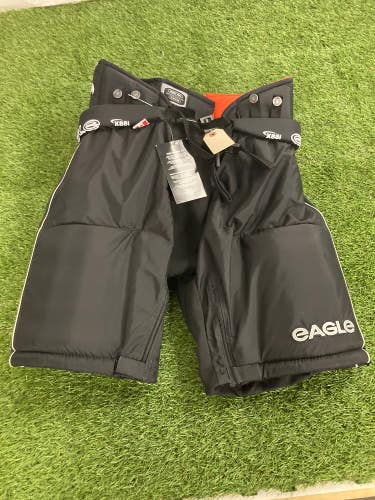 Black New Junior XXL (180) Eagle X88i Hockey Pants