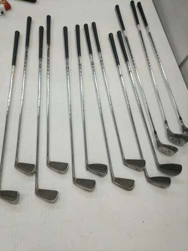 Used Spalding EXECUTIVE WOODS AND IRONS Mens Iron Set RH 3I-SW 11860-S000266776