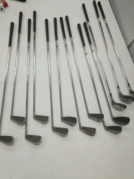 Used Spalding EXECUTIVE WOODS AND IRONS Mens Iron Set RH 3I-SW 11860-S000266776