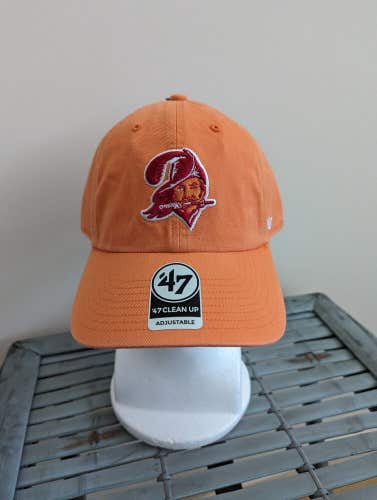 NWS Tampa Bay Buccaneers Creamsicle '47 Clean Up Strapback Hat NFL