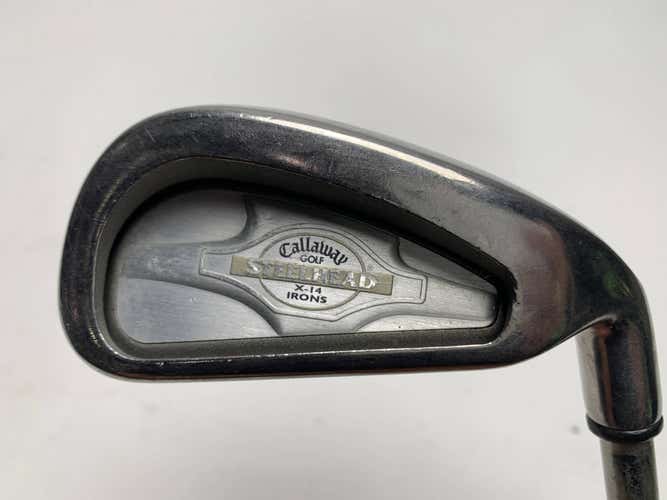 Callaway X-14 Single 5 Iron Steelhead X-14 Gems Ladies Graphite Womens RH