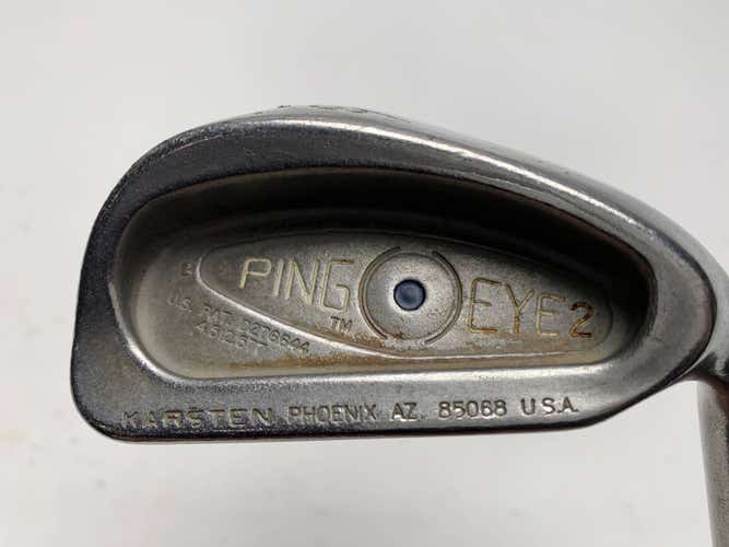 Ping Eye 2 Single 6 Iron Blue Dot 1* Up Karsten ZZ-Lite Stiff Steel Mens RH