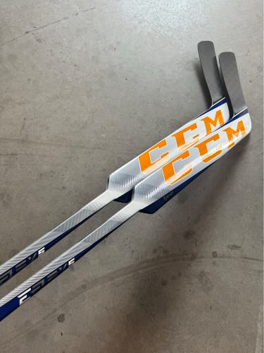 2 PACK NCAA New Senior CCM Regular 26" Paddle Pro Stock Eflex 5 prolite Goalie Stick