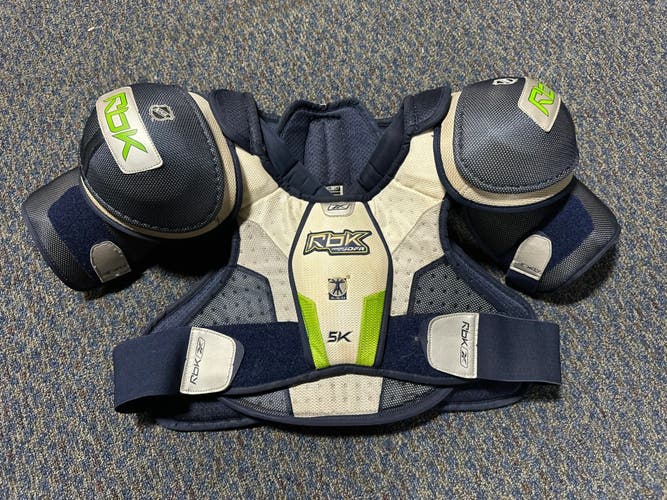 Used Large Senior Reebok 5K Shoulder Pads