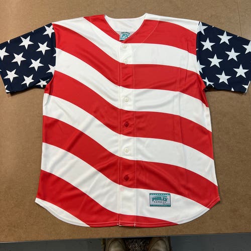 American Flag Baseball Jersey