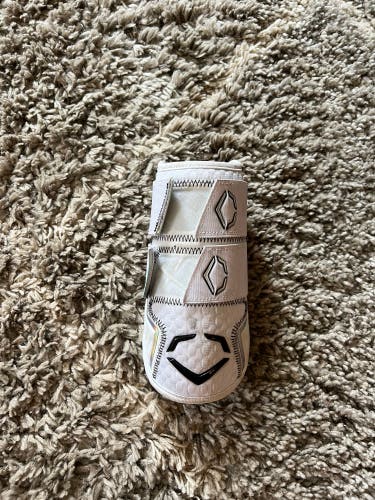 White Used Senior EvoShield Elbow Protection Elbow Guard