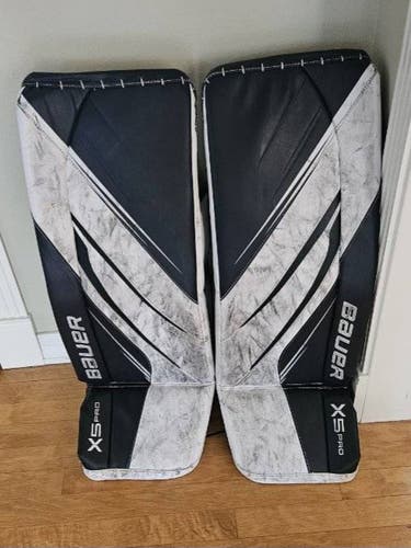 Used Large Bauer Vapor X5 Pro Goalie Leg Pads