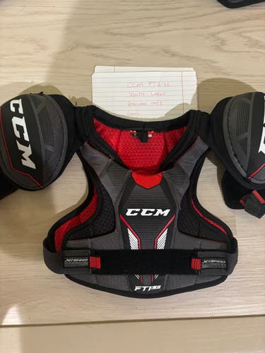 Used Large Youth CCM JetSpeed FT1 Shoulder Pads