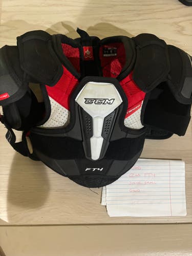 Used Small Junior CCM Jetspeed FT4 Shoulder Pads