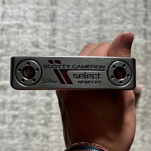 Silver Used Unisex Blade Right Handed Uniflex 33" Special Select Newport 2 Putter