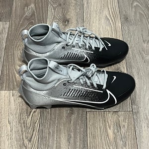 Nike Vapor Edge 360 Pro 2 Metallic Grey Football Cleats HF3454-003 Men's Size 13
