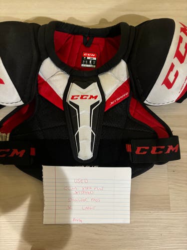 Used Large Junior CCM Jetspeed LE Shoulder Pads