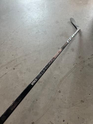 NHL Gently Used Senior CCM Left Hand P92 90 Flex Pro Stock RibCor Trigger 8 Pro Hockey Stick