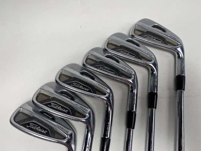 Titleist 712 AP2 Iron Set 4-PW (No 5) True Temper DG S300 Stiff Steel Mens RH