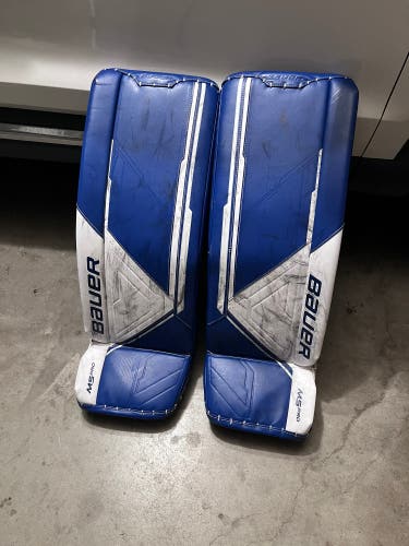 Used  Bauer  Supreme M5 Pro Goalie Leg Pads