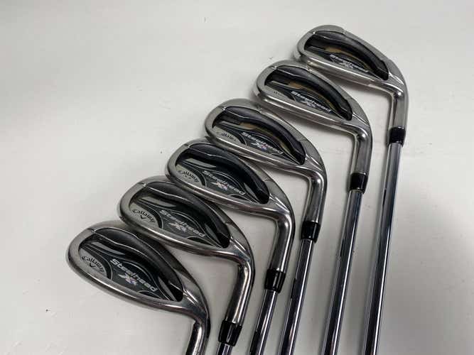 Callaway Steelhead XR Iron Set 5-PW+AW(No 9)True Temper XP 95 ST15 S300 Stiff RH