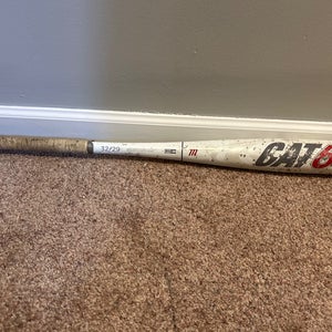 Used Marucci BBCOR Certified (-3) 29 oz 32" CAT6 Bat