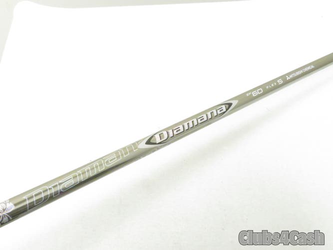 Mitsubishi Diamana ZF 60 Stiff Flex Driver Shaft +PING G425 G430 Adapter