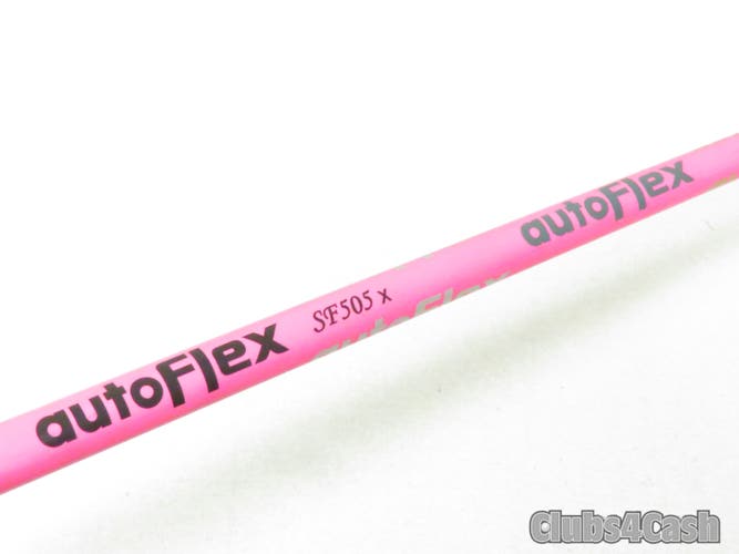 AutoFlex Pink SF505 X-Flex Driver Shaft +PING G410 G425 G430 Adapter