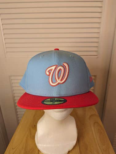 NWS Washington Nationals Two Toned New Era 59fifty 8 MLB