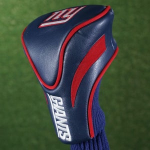 NEW YORK GIANTS 3 FAIRWAY WOOD HEADCOVER, FOOTBALL NY NFL GOLF BLUE RED ~ L@@K!!