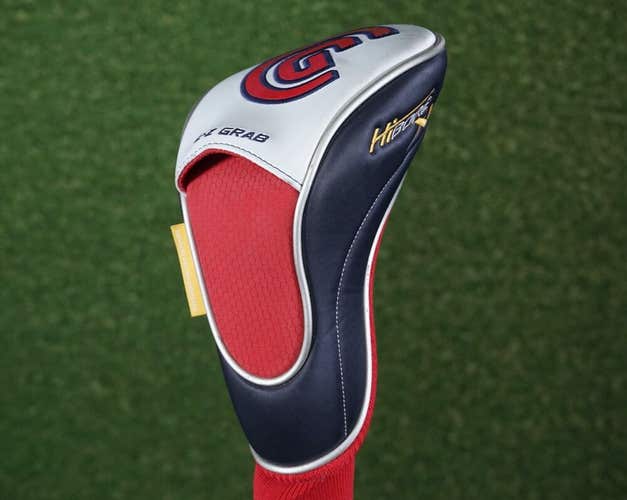 CLEVELAND HI-BORE XL DRIVER HEADCOVER, GOLF RED WHITE ~ L@@K!!