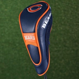 CHICAGO BEARS FAIRWAY WOOD HEADCOVER, FOOTBALL NFL GOLF ORANGE BLUE ~ L@@K!!