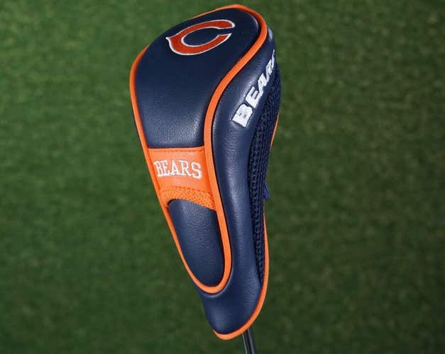 CHICAGO BEARS FAIRWAY WOOD HEADCOVER, FOOTBALL NFL GOLF ORANGE BLUE ~ L@@K!!