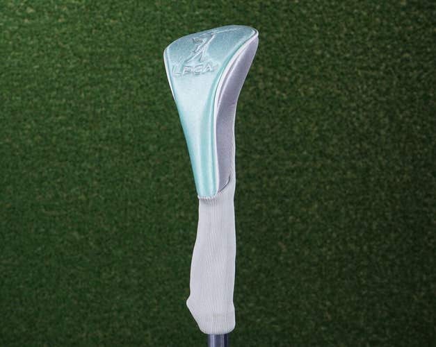 LPGA LADIES FAIRWAY WOOD HEADCOVER, GOLF LIGHT BLUE ~ L@@K!!