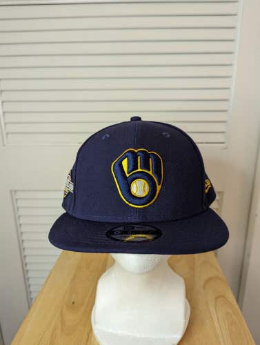 NWS Milwaukee Brewers 2023 Postseason New Era 9fifty Snapback Hat MLB