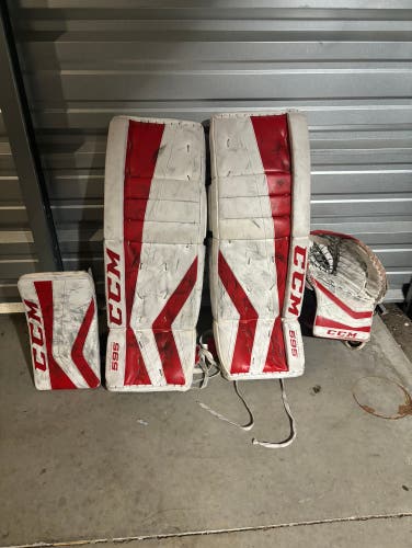 Used  CCM Regular  Goalie Full Set