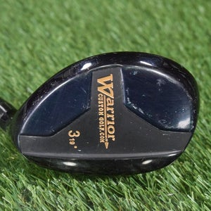 WARRIOR CUSTOM GOLF 19 3 HYBRID REGULAR FLEX STEEL SHAFT ~ L@@K!!